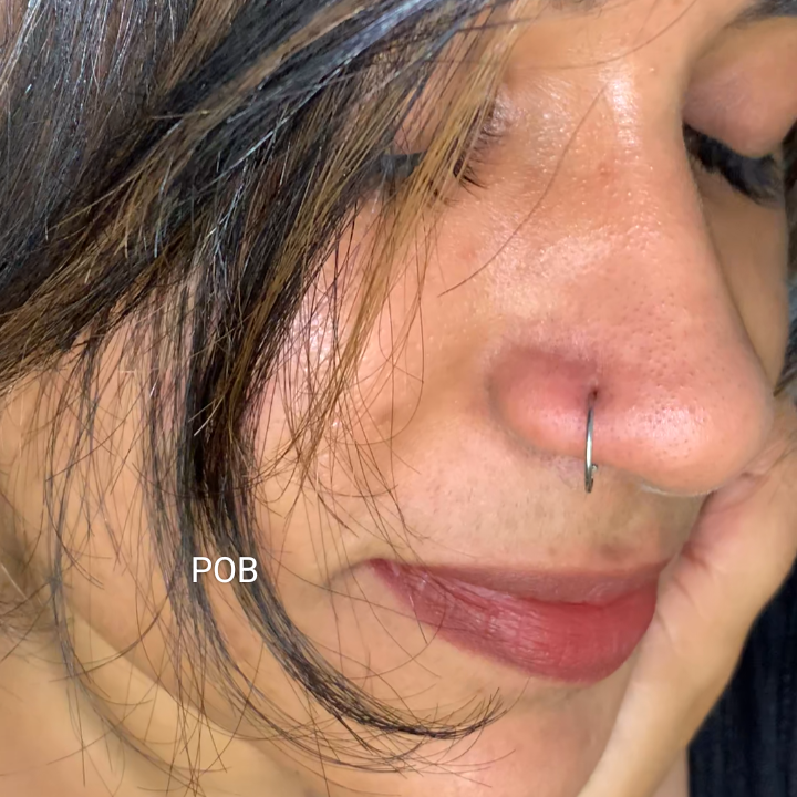 Silver stainless steel ring long lasting pobx25