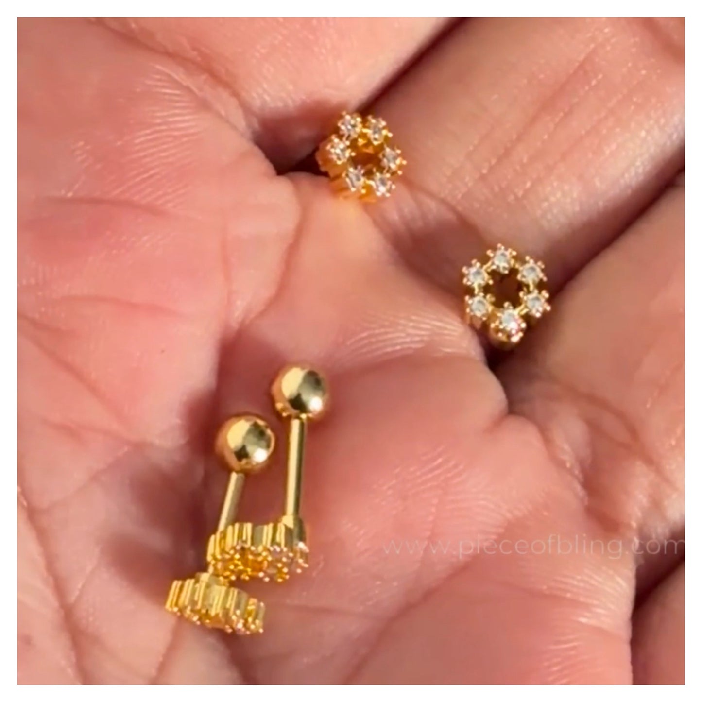 Stainless steel stud POBX57