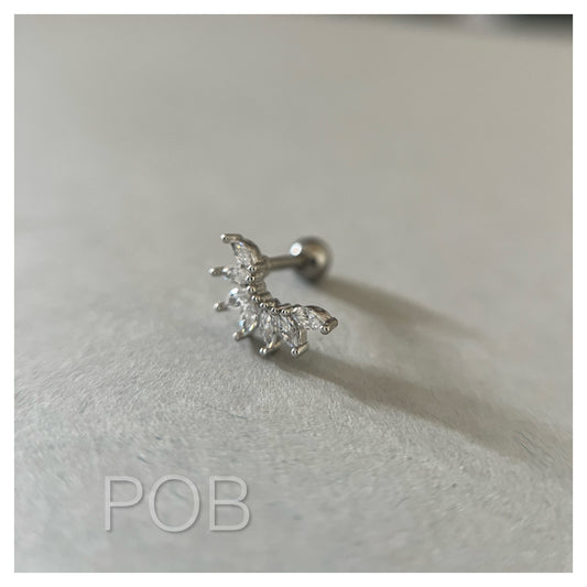 Zircon stones second stud long lasting POBX22