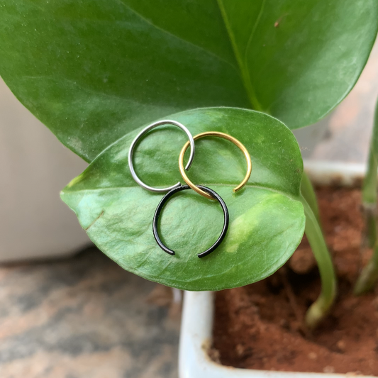 Combo of 3 - anti tarnish nose rings